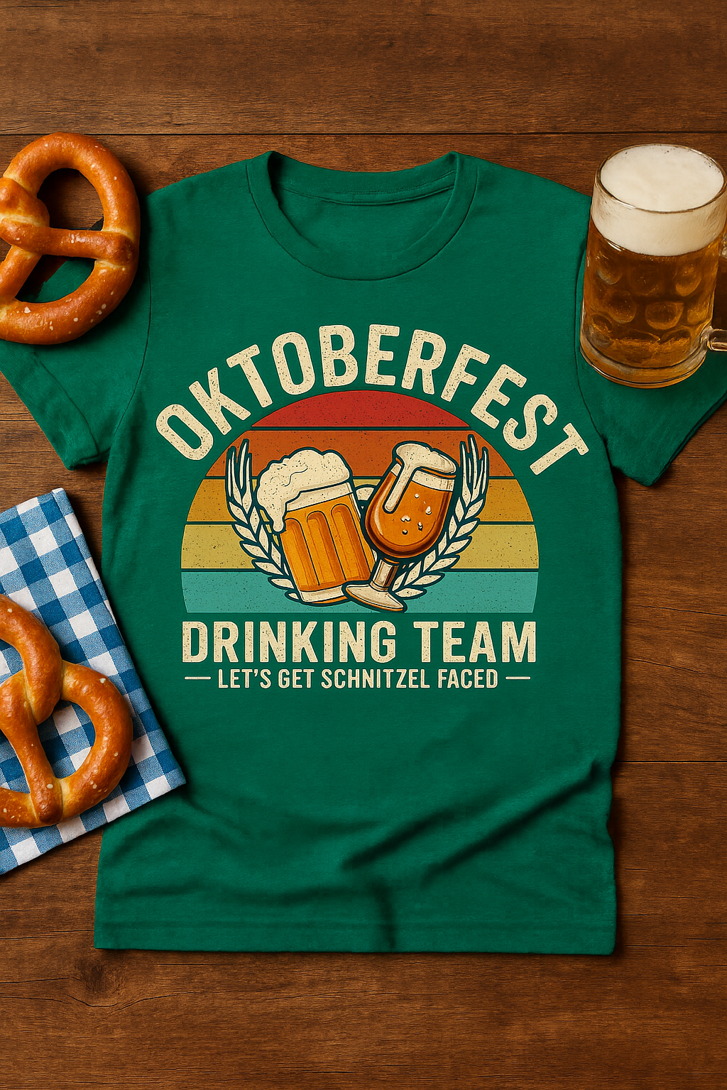 Oktoberfest Drinking Team Unisex t-shirt
