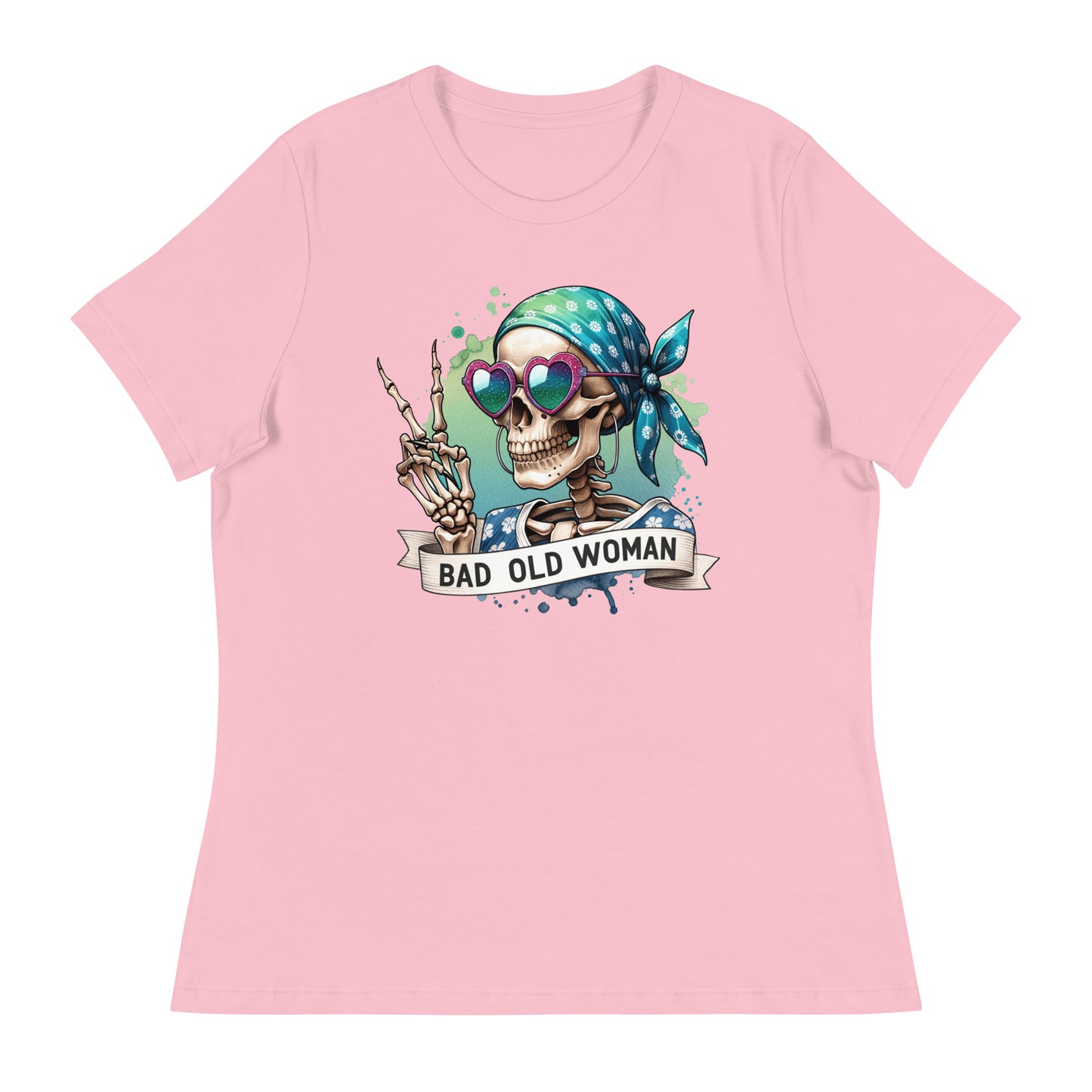 Bad Old Skull Women's Relaxed T-Shirt